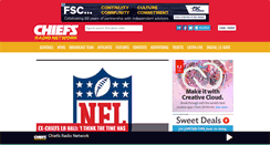Desktop Screenshot of kcchiefsradio.com